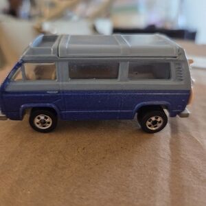 Hot Wheels Blackwall 1981 Sunagon VW Camper Rare Blue Volkswagen Pop Top